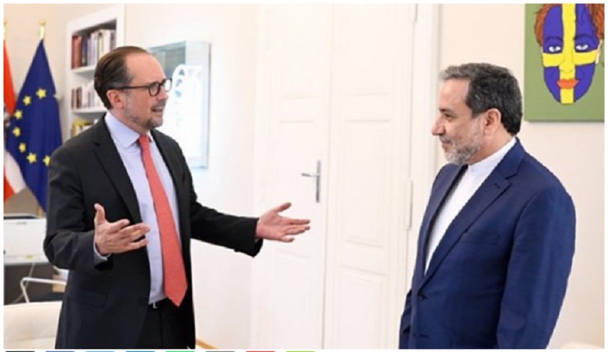 عراقجي ووزير خارجية النمسا يبحثان بشأن الاتفاق النووي