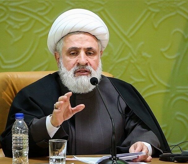 شيخ نعيم قاسم در  همايش جبهه جهاني شباب المقاومه : عادي سازي مرگ اسرائيل را نزديكتر مي كند