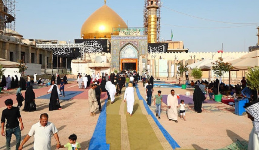 صور فنية حصرية لمرقد الامامين العسكريين (ع) في سامراء