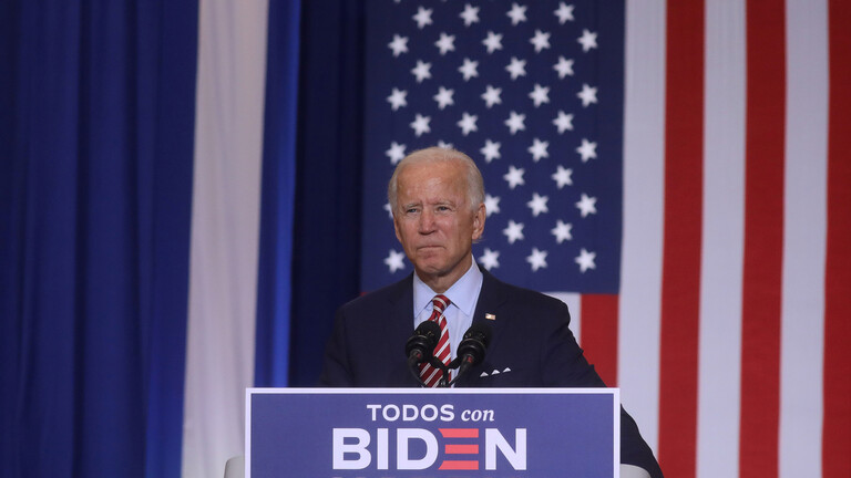 بايدن: فشل ترامب في ادارة ازمة كورونا يجعله غير مؤهل للرئاسة