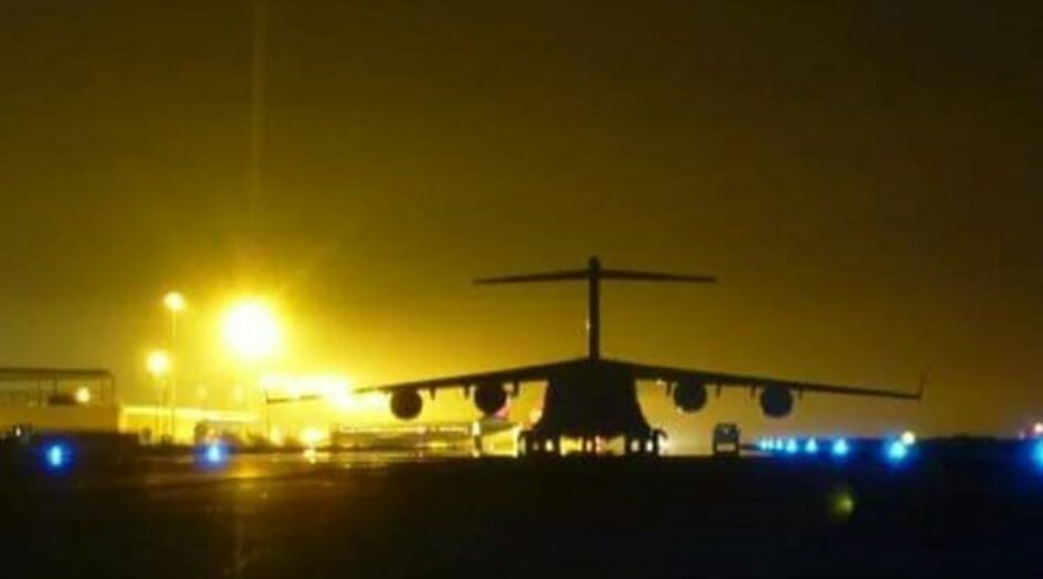 استهداف محيط مطار بغداد بصاروخ كاتيوشا