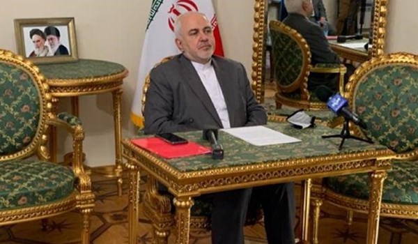 ظريف يدعو للتصدي للارهاب الاقتصادي والطبي