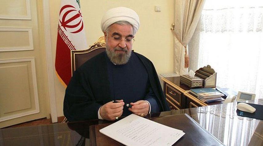 الرئيس روحاني يدعو الى تعزيز العلاقات مع ارمينيا