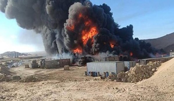 مقتل وإصابة 80 بهجوم صاروخي على قاعدة لتحالف العدوان على اليمن