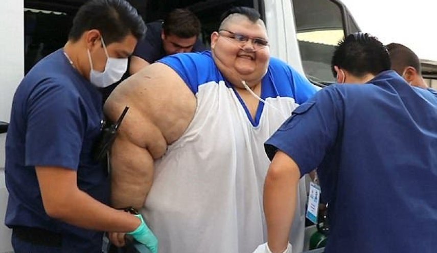 أسمن رجل في العالم يتعافى من كورونا