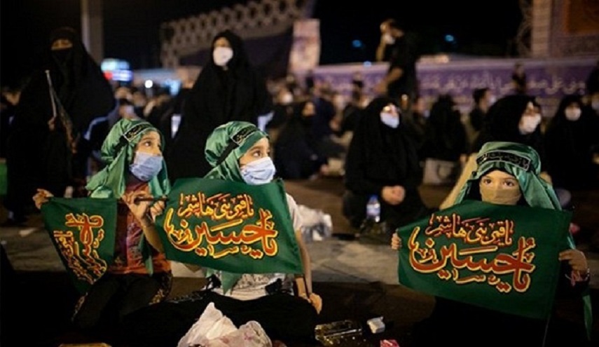 بالصور..إقامة أكبر مائدة للسيدة رقية عليها السلام في طهران