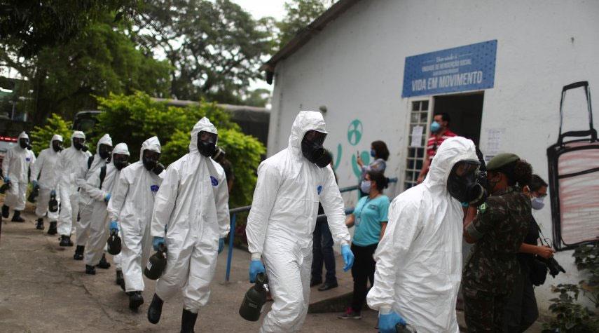  13155 إصابة جديدة بـ "كوفيد 19" في البرازيل