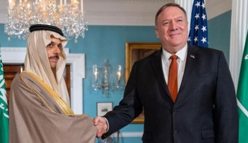 پامپئو و همتای سعودی اش  توافق‌ سازش را بررسی کردند