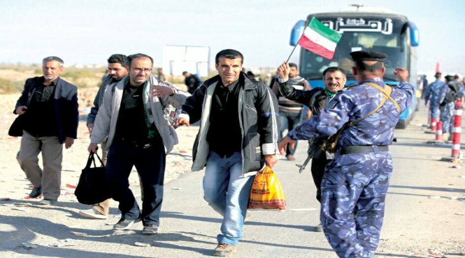 ايران تعلق على قرار العراق تحديد عدد الزائرين اليه في الاربعينية