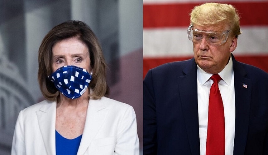 بيلوسي تحذر ترامب من "تسييس" جائحة كورونا
