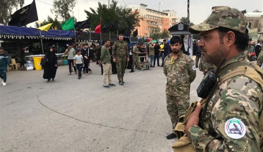 قوات فرقة الامام علي (ع) تُؤمّنْ زيارة الرسول (ص) في النجف الاشرف