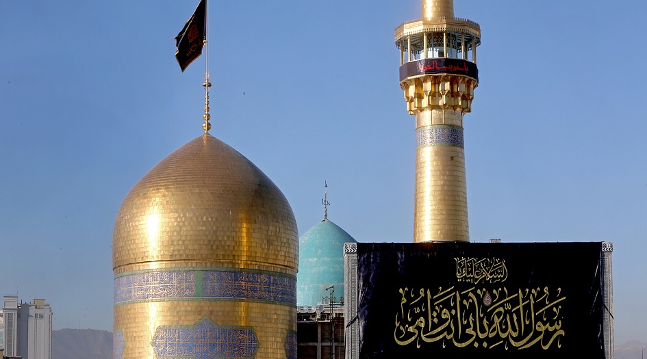 تعزية نسوة نوغان بمناسبة استشهاد الامام  علي بن موسى الرضا عليه السلام+ صور