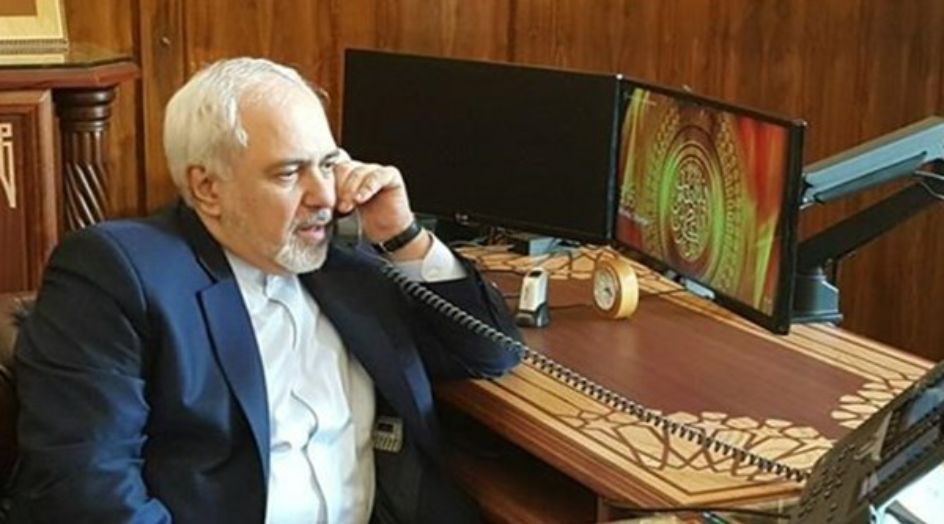 محادثات هاتفية بين ظريف ونظيره العراقي حول العلاقات الثنائية