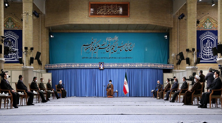 الامام الخامنئي يستقبل اعضاء اللجنة الوطنية لمكافحة كورونا 