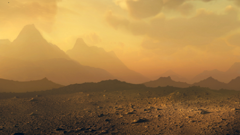 ناسا تنشر صورة مرعبة لثوران بركان على كوكب الزهرة!