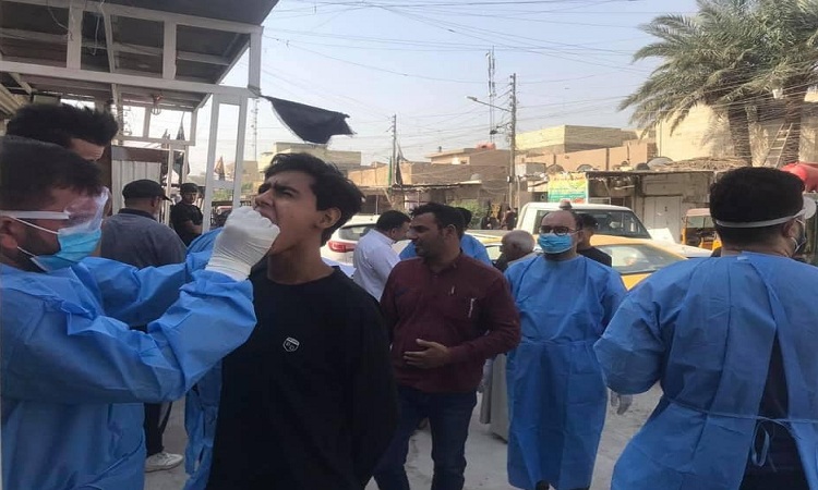 آخر احصائيات المصابين والمتوفين والمتعافين من كورونا في العراق