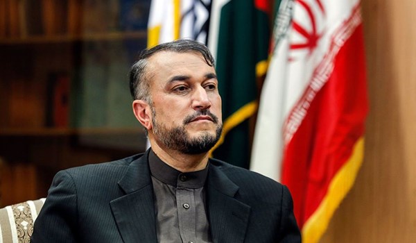 أمير عبداللهيان: على الرياض التوقف عن خدمة الكيان الصهيوني