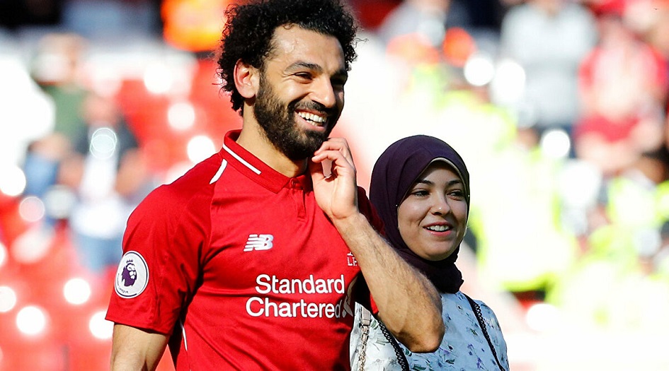 إصابة زوجة محمد صلاح بفيروس كورونا