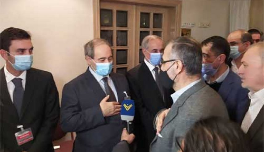 وفد من قيادة “حزب الله” ممثلاً للأمين العام يعزّي بوزير الخارجية السوري 