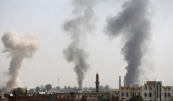 طيران العدوان يشن سلسلة غارات على العاصمة اليمنية صنعاء