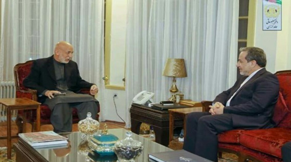 عراقجي يجري مباحثات مع كرزاي في كابول