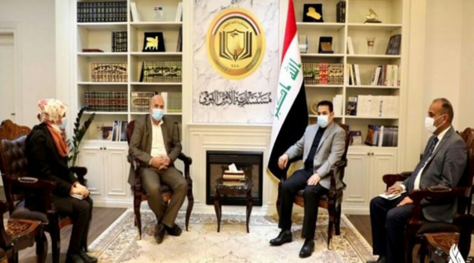 مستشار الامن القومي العراقي يبحث مع الملحق العسكري الايراني تعزيز العلاقات الأمنية