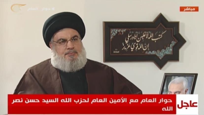سيد حسن نصرالله: حاج قاسم سند واقعي مقاومت عراق بود