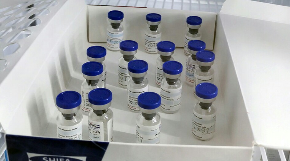 وزير الصحة الايراني: لقاحنا هو الأول في آسيا