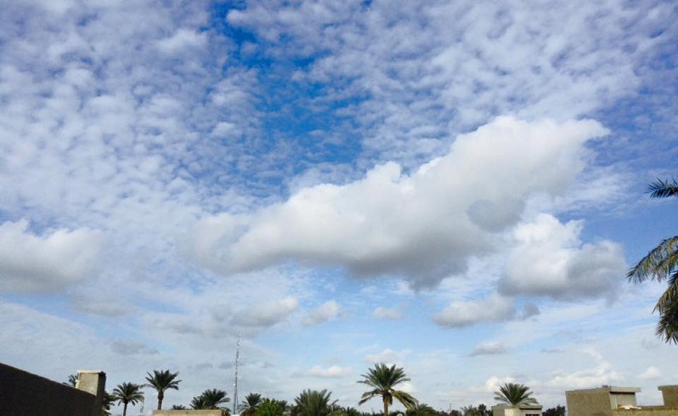 حالة الطقس ودرجات الحرارة المتوقعة في العراق لليوم الجمعة