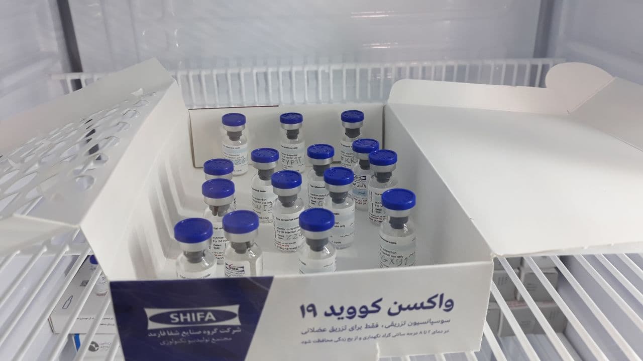 تزريق واكسن ايراني كرونا به داوطلبان مرحله دوم