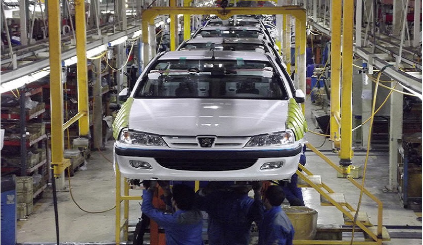 انتاج السيارات الايرانية يزيد عن 625 الف سيارة خلال 9 اشهر