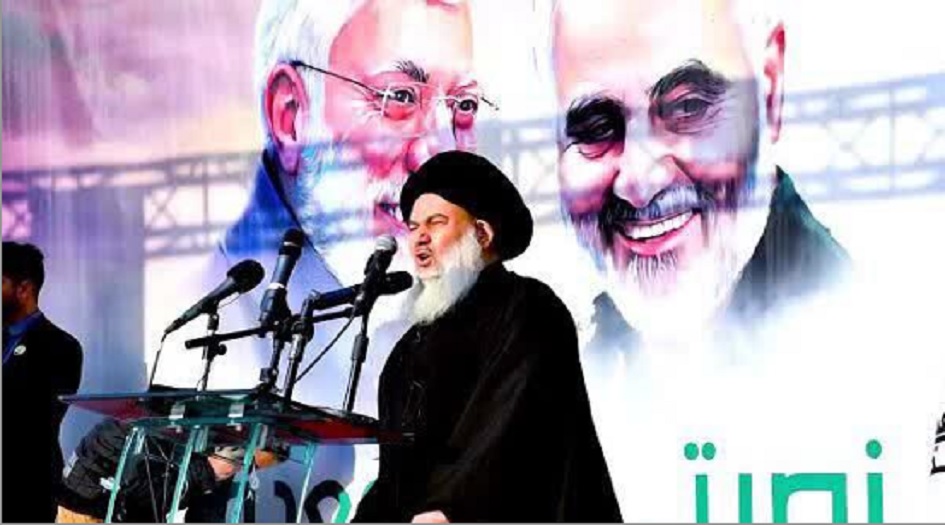 كلمة السيد ياسين الموسوي في الذكرى الأولى لاستشهاد القائدين سليماني والمهندس في البصرة