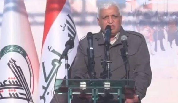 فالح الفياض يعلن موقفه من إدراج رئيس اركان الحشد على لائحة العقوبات الأميركية