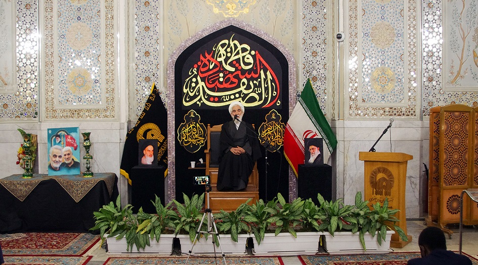 بالصور... مراسم عزاء الزوار النيجيريين في الحرم الرضوي الطاهر بمناسبة ذكرى استشهاد السيدة الزهراء (س)