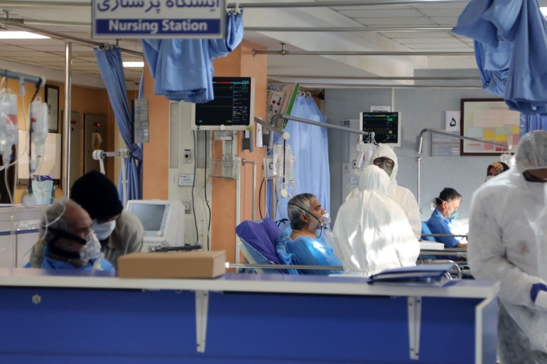 تسجيل 6305 إصابات جديدة و75 حالة وفاة بكورونا في ايران
