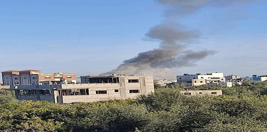 انفجار شمال قطاع غزة واصابات في المكان +الصور