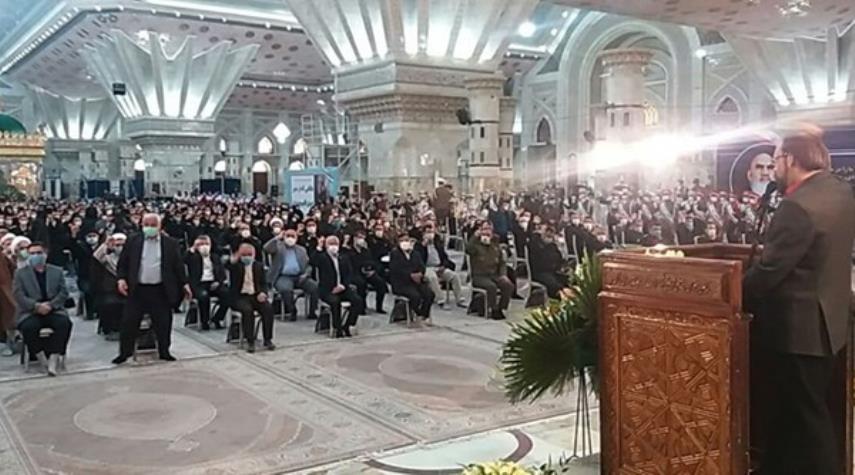  ايران.. بدء مراسم احياء عشرة الفجر في مرقد الامام الخميني (رض) 