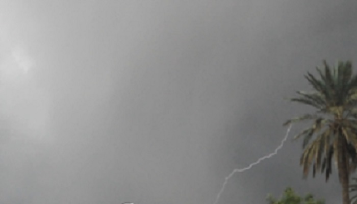 شاهد.. أغرب السُحب تظهر في سماء بغداد