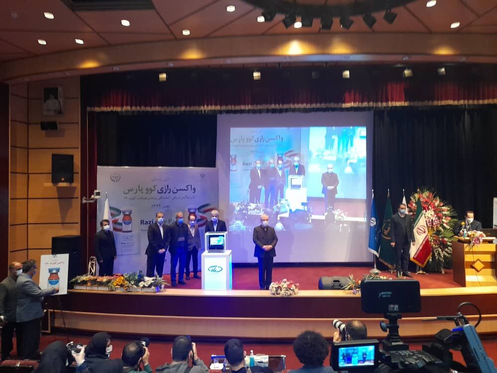 رونمایی و آغاز مطالعات بالینی دومین واکسن ایرانی کرونا