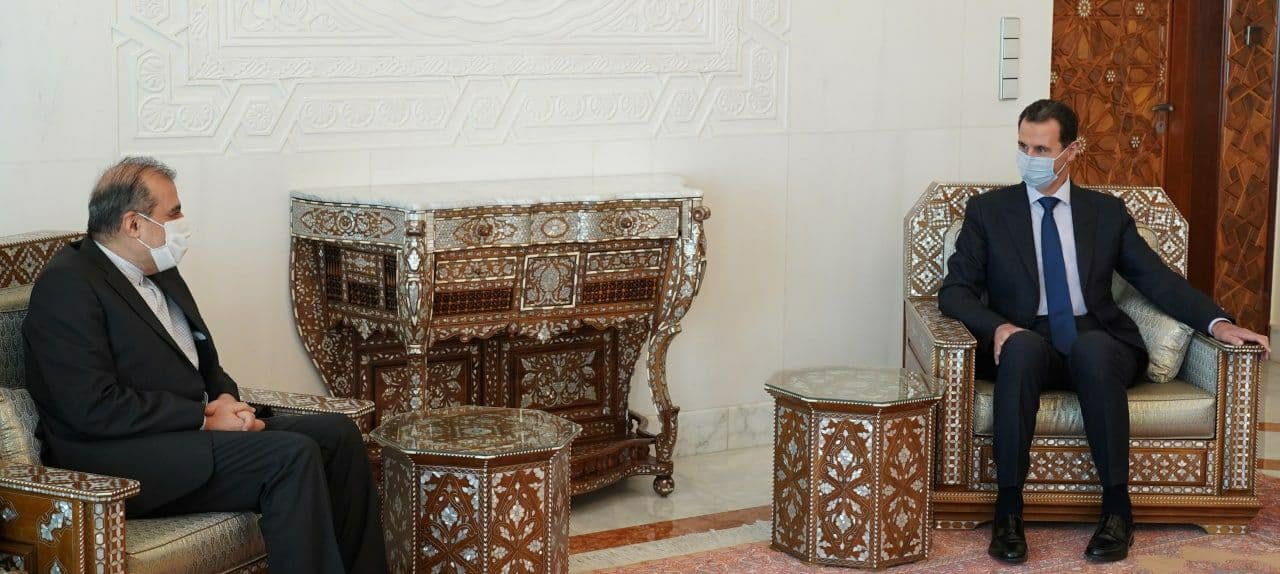 ديدار دستيار وزير خارجه ايران با بشار اسد