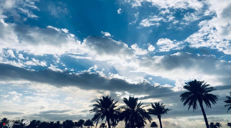 حالة الطقس في العراق... غائم مصحوب بأمطار في بعض الاحيان
