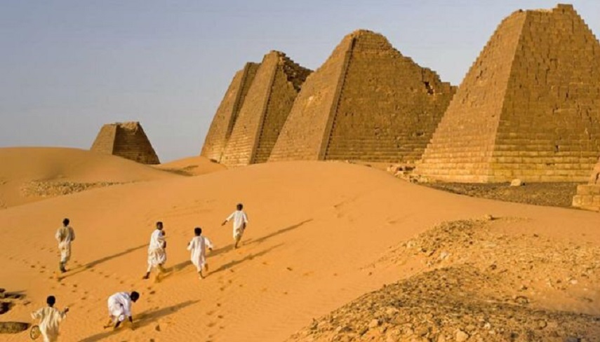 اهرام فراموش شده نوبه در سودان + تصاوير