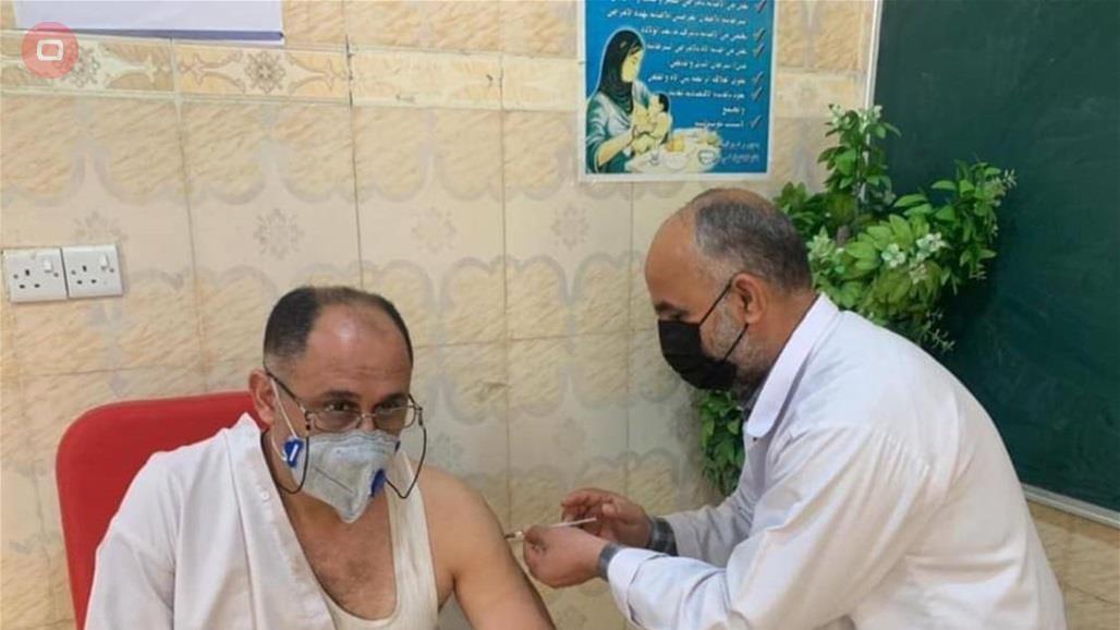 المباشرة باعطاء الجرعة الثانية من اللقاح المضاد لكورونا في البصرة