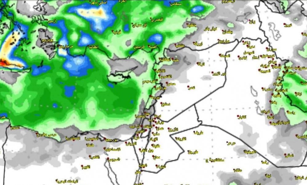 متنبئ جوي: منخفض جديد ينشط الامطار في العراق