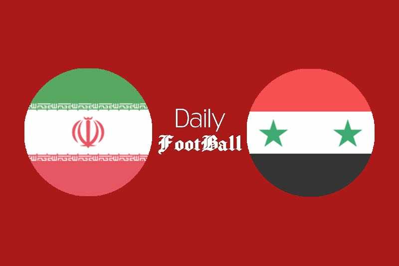 ديدار تيم‌هاي فوتبال ايران و سوريه در ورزشگاه آزادي 