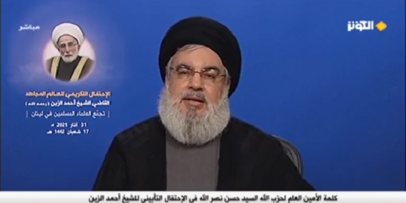 السيد حسن نصر الله: البعض اليوم يحاول أن يرمي شبهات بالقضية الفلسطينية خدمة للسلاطين