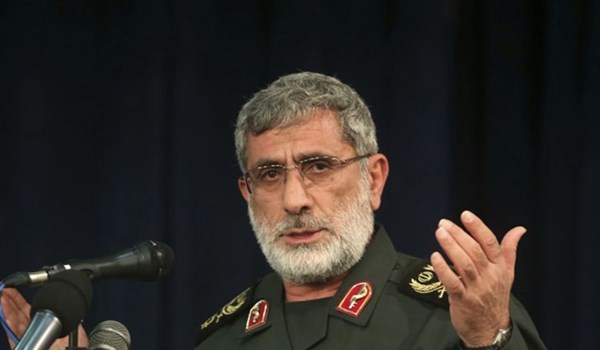 العميد قاآني: الجيش دعم محور المقاومة وقدم الشهداء دفاعا عن المقدسات