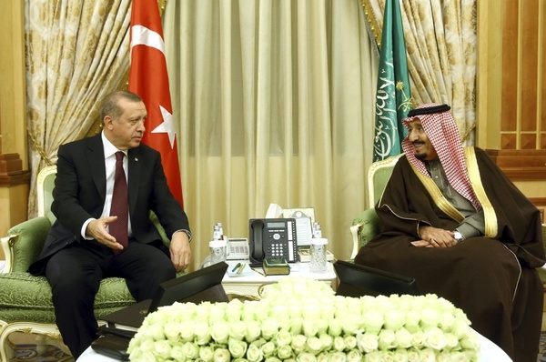  اردوغان با ملک سلمان تماس گرفت