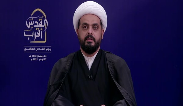 الشيخ الخزعلي: تحرير العراق من الاحتلال الأميركي هو خطوة لتحرير القدس من الاحتلال الصهيوني