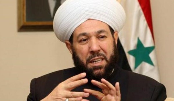 مفتي سوريا: إغلاق إيران سفارة إسرائيل هو أول إشارة للوفاء لفلسطين